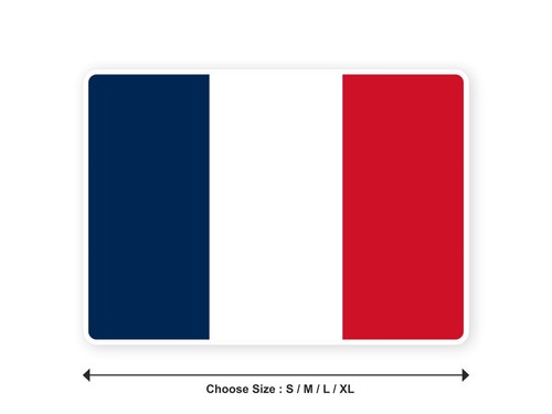 Sticker drapeau france - sticker,