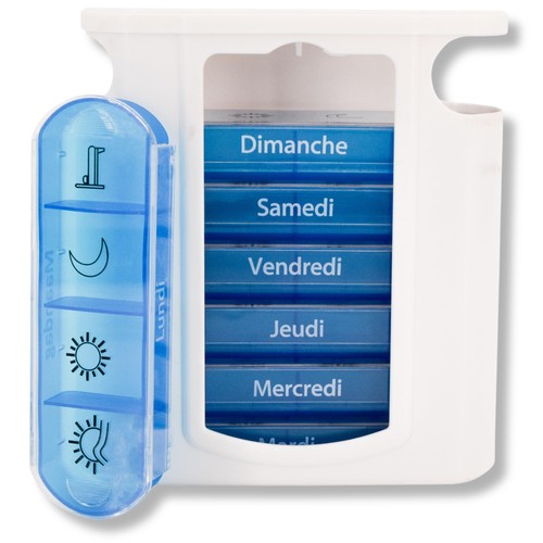 Pilulier semainier français - pilulier,