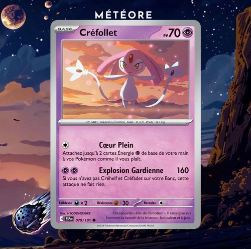Carta pokémon crepiede - pokémon,