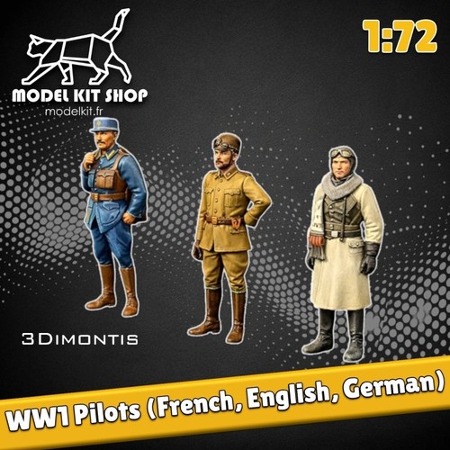 Ww1 pilotes francais - pilotes, (francais