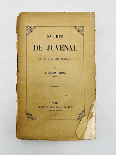 Constant dubos satires de - constant,