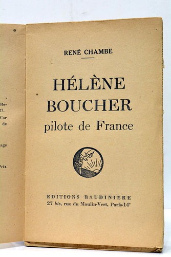 Hélène boucher pilote - hélène,