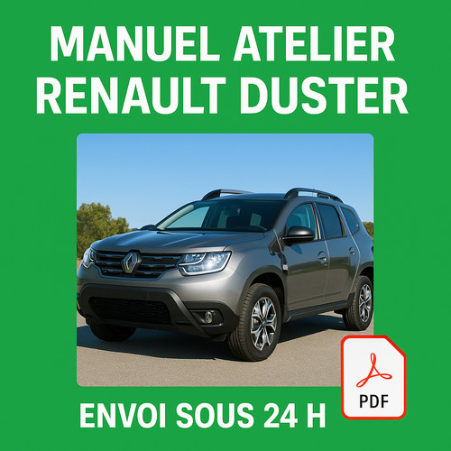 Manuel atelier renault duster - manuel,