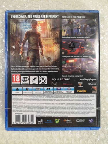 Sleeping dogs definitive - dogs,