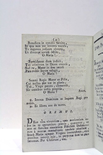 Prose pour les défunts - prose, latin