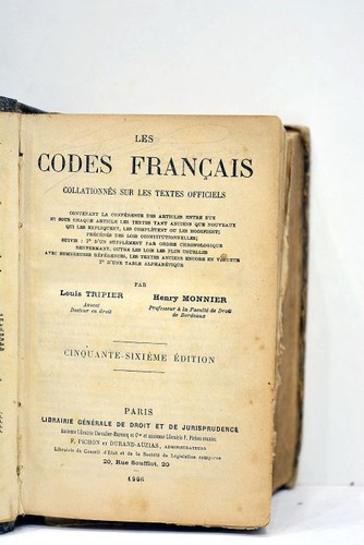 Livre ancien tripier - ancien, et
